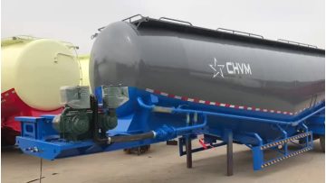 bulk cement semi trailer