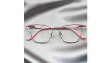 IU-LM1003 2022 New Women's Cat Eye Metal Optical Eyewear Frames1
