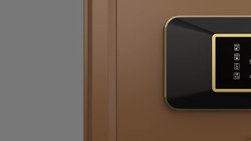 luxury interior fingerprint lock home mini safe box1