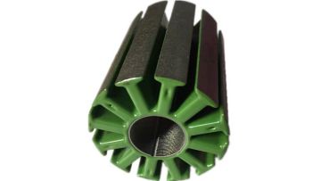 wheel drive motor winding stator