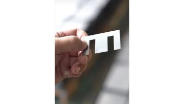 Single Stamped Silicon Steel Lamination For Motor Core Close‑up Shot