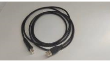Fine black car diagnostic cable