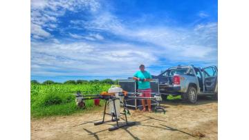 Our agriculture drone in Chile