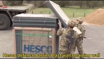 defence barrier blast wall retaining wall