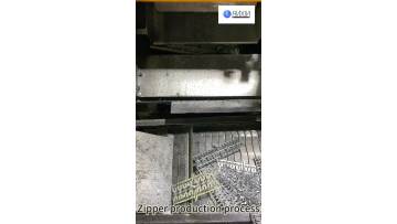 Zipper production process