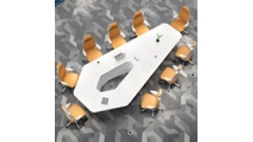 Modern Office Meeting MDF Table and Chairs 14 Seater Top NOEL Customized Wood Style Packing Furniture Board Conference Table1