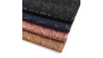 Top Selling Hacci Embroidery Houndstooth Pattern Hacci Knitting Fabric for Sweater with Sequin1