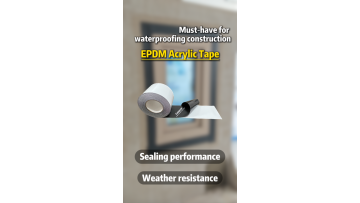 EPDM Acrylic Tape for Window Sill Sealing