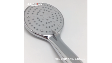 11cm New Design Chrome ABS Plastic 3 Functions Hand Shower Head1