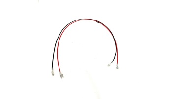 Custom 6.3 Spade Terminal Red & Black Power Jumper Wiring Harness