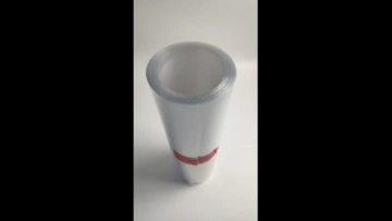 Transparent APET PE laminate