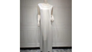 Luxury Abaya Short Sleeve Inner  Dubai Dress MQ0581