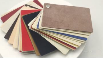 flocked pvc color sheets
