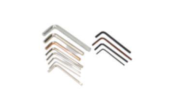 Factory Mechanical Equipment Hexagonal Key M2.5-m6 White Zinc or Black Oxide Hex Allen Key for Socket Screw1