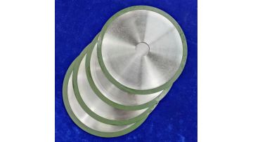 Resin diamond cutting sheet
