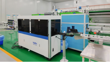 Plastic cup testing machine
