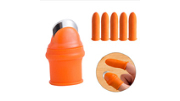 Zhixin Vegetable Picker Thumb Knife Silicon Protection Finger Harvesting Tool Finger Cutter1