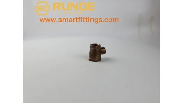 bronze threaded tee