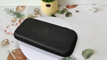 Square headphone eva storage bag