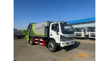 Cost-Effective Dongfeng 4X2 10.5cbm Press Refuse Truck1