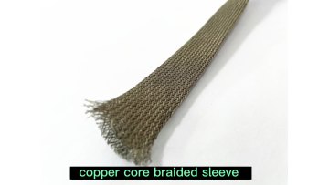Factory supplied full size copper core braided sleeve tinned plating1