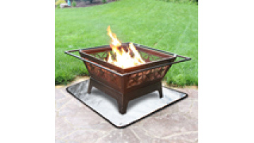 Square Fire Pit Mat Ember Mat For Outdoor Wood Burning, Grill Mat for Grass Lawn Deck Patio Protection, Outdoor Propane1