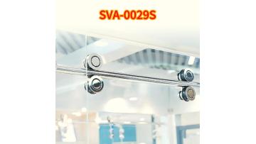 SVA-S0029S Minimalist Sliding Shower Door With Integrated Stopper