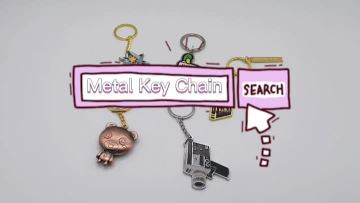 √Metal Key Chain