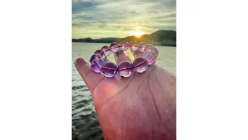 High Quality 7A Ametrine Amethyst Bracelet Crystal Chip Bracelet Natural Stone Bracelet1
