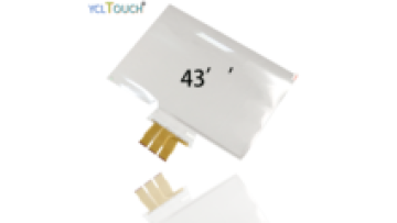 YCLTouch 43 inch multi touch screen foil flexible touch film1