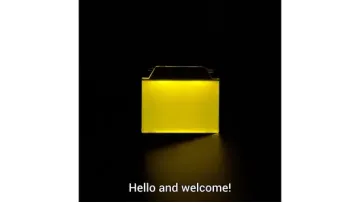 Innovative Backlight Panel with LED Display and Color Variants1