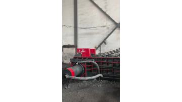 scrap metal baler machine