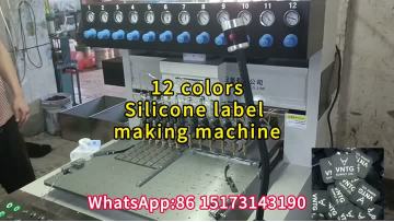 Silicone label making machine