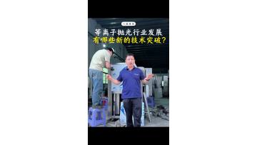 What are the new technological breakthroughs in the plasma polishing industry?