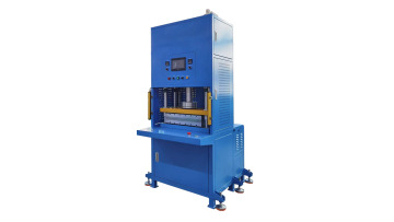 four column servo hydraulic hot press
