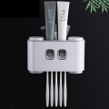 AODMUKI Bathroom automatic toothpaste dispenser Toothpaste squeezer Wall Mounted Toothbrush holder Bathroom accessories set