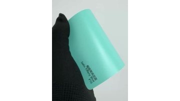 Satin Tiffany Blue Production
