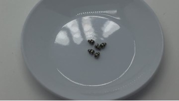 GB9074.3 M1.6*3 SUS 304 pan head cross slot machine screw spring washer 2 sets