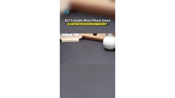 Ultra‑Slim Adjustable Metal Phone Stand B22