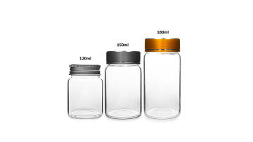 55mm 120ml 150ml 180ml Borosillicate Glass Storage