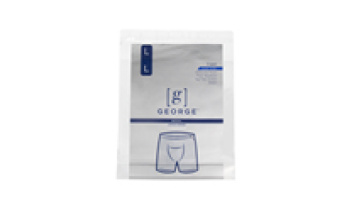 Bottom gusset waterproof plastic self adhesive PE plastic vinyl hanger clothing package Ziplock Bags with custom logo print1