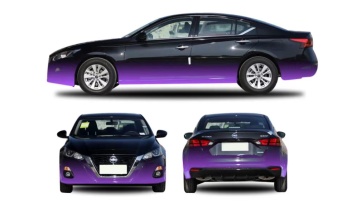 Black to Purple customzie design film