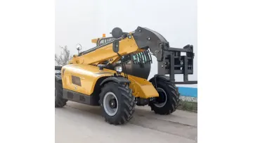 7m Lifting Telescopic Handler 3 Tons Mini Boom Forklift Remote Control Handler with Cargo Compartment for Sale1