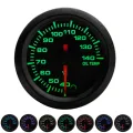 2" 52mm 7 Colors LED Car Oil Temp Gauge 40-140 Celsius Oil Temperature Meter High Speed Stepper Motor With Sensor