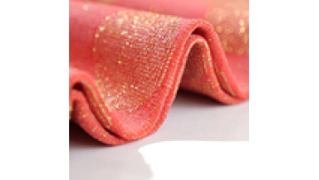Washable Double Side Metallic Lurex Knitting Fabric 65%T 30%M 5%SP Brocade Jacquard Fabric for Cloth1