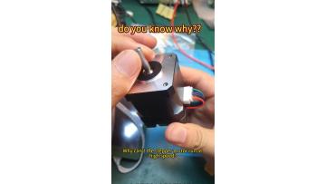 Why can't the stepper motor run at high speed? 