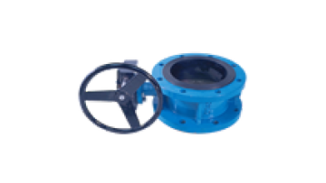 Butterfly Valve Factory High Quality Manual Gear Ductile Iron  Double Flange butterfly Valve for Water1