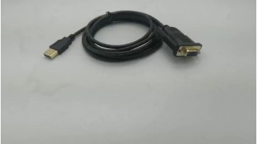 Good Quality RS485 RS232 PL2303 Db9 Serial Cable to USB Cable Gold Plated  Cameras DB 9 to USB Port e TTL Interface Series1