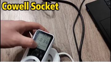 Power Meter Wattmeter Socket Digital LCD Display Wattage Kwh Energy Meter Measuring Outlet Power Analyzer