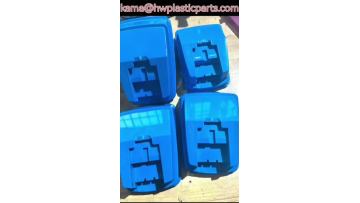 injection molding blue plastic shell
